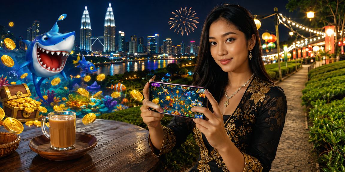 Pengguna Malaysia bermain permainan mudah alih 925 di Petaling Jaya